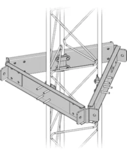 Estabilizador De Torre Para Tramos Stz-45g Galvanizado Por