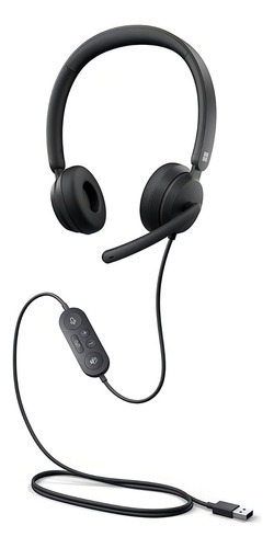 Headset Microsoft Modern Usb Drivers 28mm - Preto