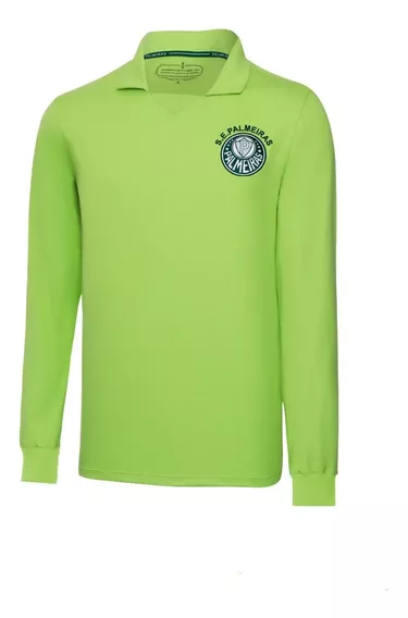 Camisa Palmeiras Retrô Goleiro 1977 Verde Oficial