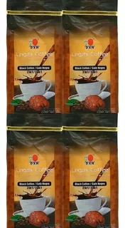 4 Bolsas Ligzhi Coffee 2 En 1 Dxn Café Negro Con Ganoderma L