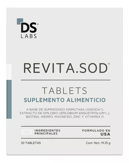 Revita.sod® Tabletas Para La Pérdida De Cabello Por Estrés DS Laboratories Regeneración capilar