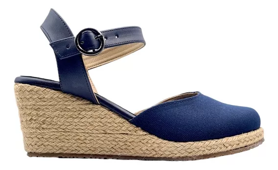 Alpargata Mujer Moda Plataforma 7 Cm Yute 512 Yossy