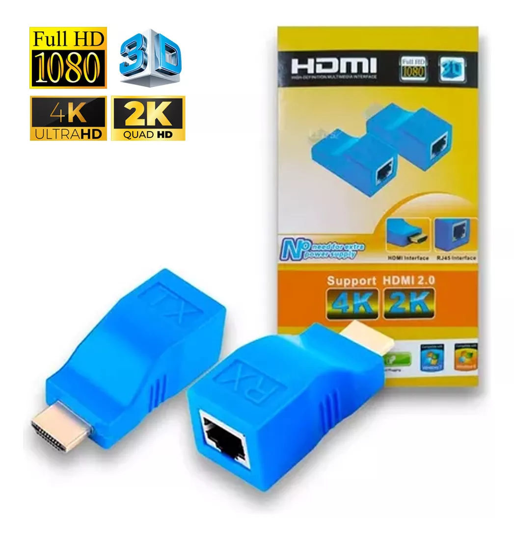 Terceira imagem para pesquisa de extensor hdmi rj45