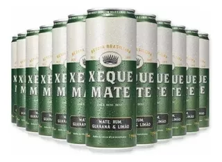 Kit 12 Bebida Mista Xeque Mate Draft Rum -  355ml