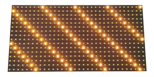 Modulo Painel Led P10 Amarelo 32x16 Interno Smd K2989 B