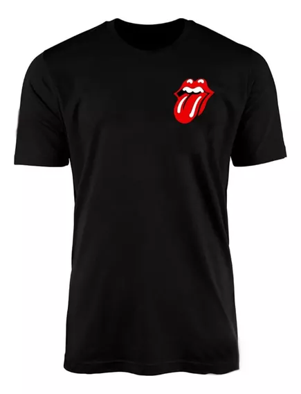 Camisa Camiseta Língua Do Rolling Stones Masculina Feminina