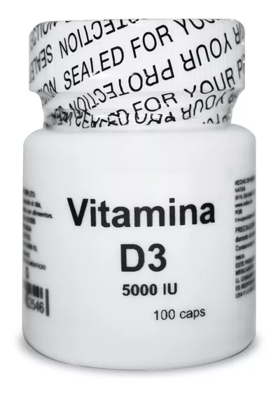 Vitamina D3 5,000iu, C/100 Softgels