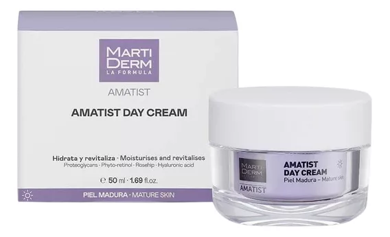 Martiderm Amatist Day Cream Revitaliza Y Nutre 50ml Momento de aplicación Día Tipo de piel Sensible