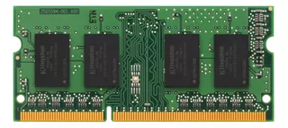 Memoria RAM ValueRAM color verde  4GB 1 Kingston KVR13S9S8/4