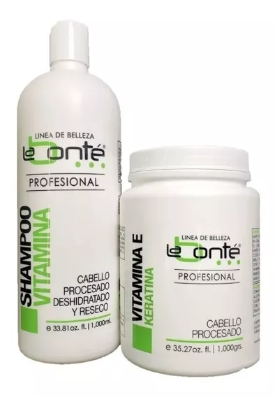 Shampoo 1lt Y Vitamina E Labonte 1kg Original