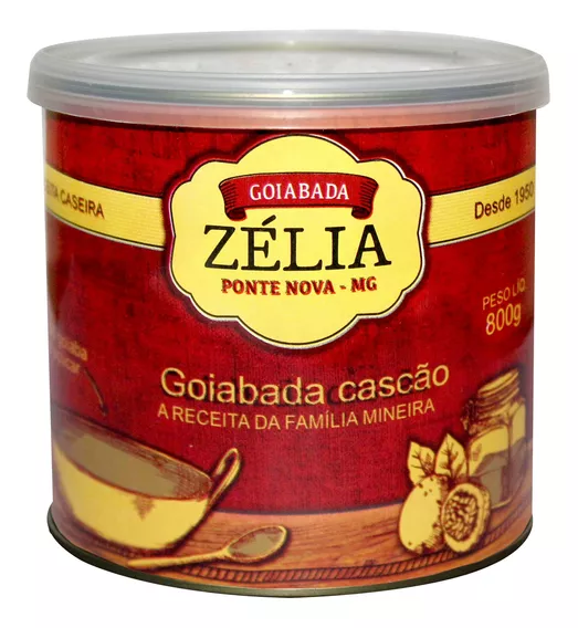 Goiabada Cremosa Cascão Zelia Lata 800g