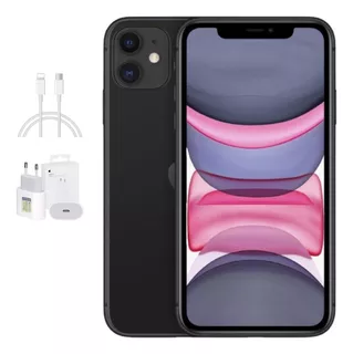 Apple iPhone 11 (128 Gb) Preto + Acessórios