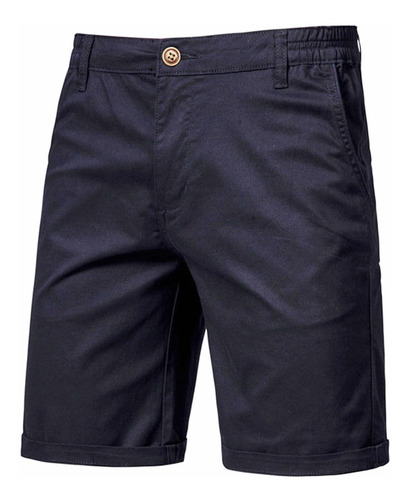 Bermudas Cargo Hombre Pantalones Cortos Algodón Alta Calidad