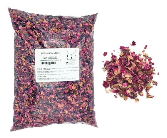 Rosa De Castilla 250g Petalos Alimenticios Para Té O Especia