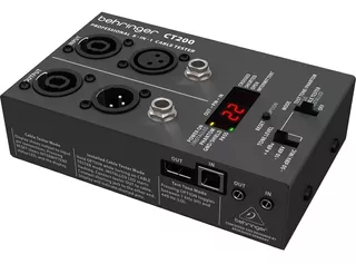 Behringer Ct-200 Probador De Cables Señal Audio Tester Pro