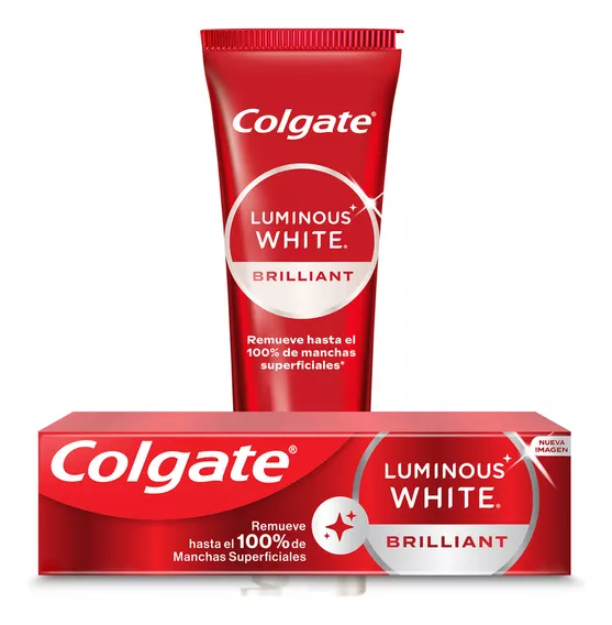 Pasta Dental Colgate Luminous White Brillant 2x75 Ml