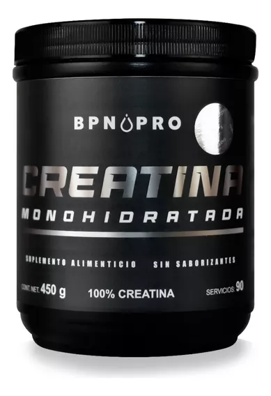 Creatina Monohidratada Alta Pureza Suplemento Polvo Bpn Pro Sabor Sin sabor