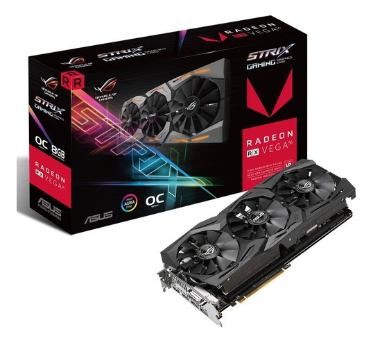 AMD Asus VEGA 56 vega ROG-STRIX-RXVEGA56-O8G-GAMING Rog strix