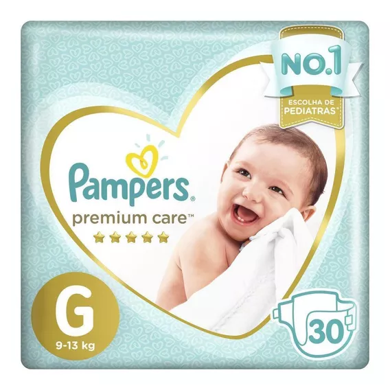 Pampers Premium Care Fralda Gênero Sem gênero Tamanho G