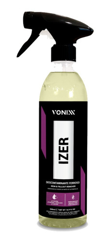 Produto Para Tirar Ferrugem Limpa Rodas Izer 500ml Vonixx