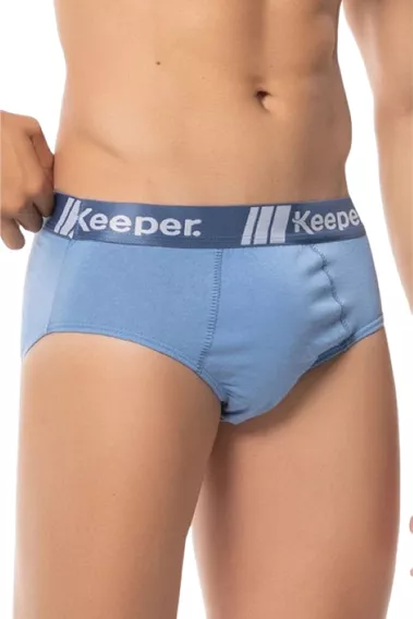 Kit C/9 Cuecas Slip Adulto Em Algodão Marca Keeper Original 