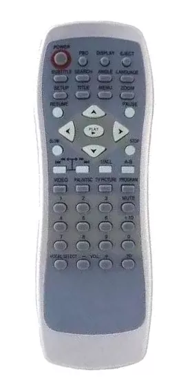 Controle  Para Dvd Gradiente Modelo D-201 E Gbd 120