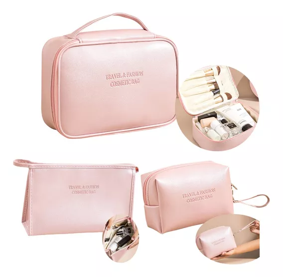 Estuches De Maquillaje Bolsa Cosmetiquera Set 3 Neceser Para