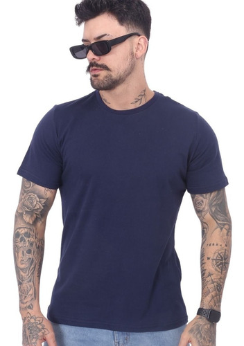 Kit 5 Camiseta Masculina 100% Algodão  Basica Treino Esporte
