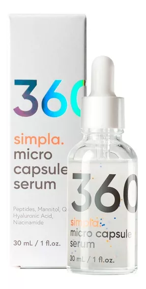 Sérum con micro-cápsulas Simpla 360 para todo tipo de piel de 30mL