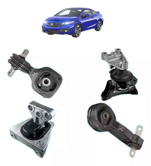 Kit Completo Coxim Motor Câmbio Honda New Civic 2007 A 2012