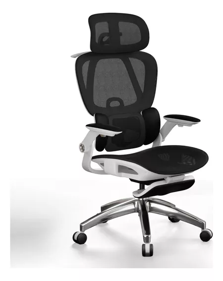 Silla de Oficina Ergonómica Ejecutiva Ouo T70 Color Negro