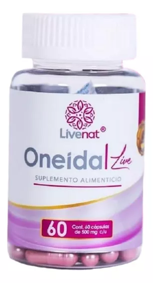 Oneida Livenat Control Hormonal Peso Menopausia Isoflavonas Sabor Sin Sabor