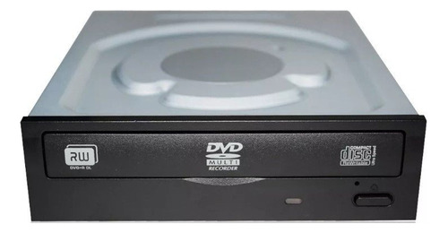 Gravador de DVD Lite On Quemador Interno Pc 24x Bulk Ihas124-1 /v /vc