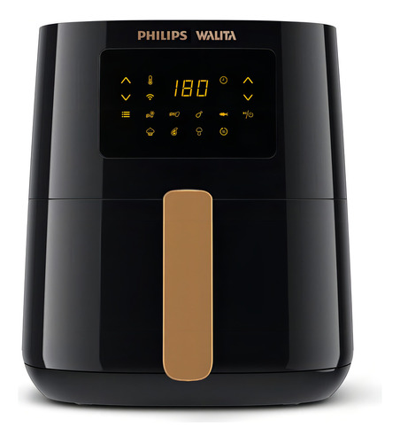 Fritadeira Airfryer Conec. Philips Walita Preta 1400w Ri9255 220v