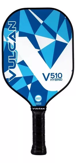 Vulcan V510 Hybrid Pickleball Paddle (blue Geo)