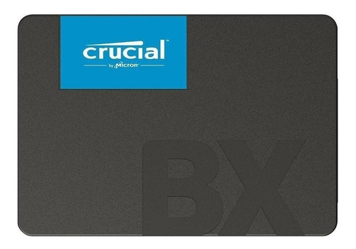 Disco sólido interno Crucial CT480BX500SSD1 480GB preto