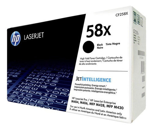 Toner Hp Cf258xc Preto