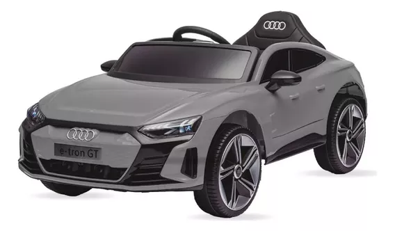 Carro Elétrico Infantil Com Controle Remoto 12v Audi E-tron Cor Cinza