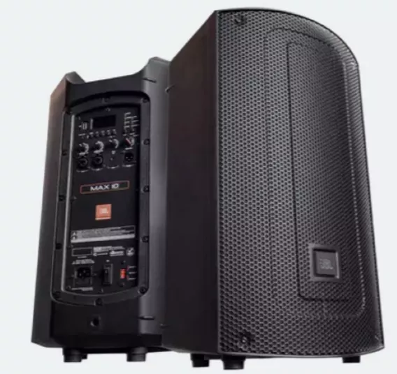 Caixa De Som Jbl Max 10 Ativa Bt + Mic Com Fio Cshm10 Jbl