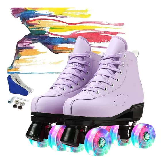 Patines 4 Ruedas Chicago Quads Profesionales Colores Unisex