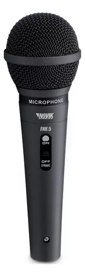 Microfone portátil dinâmico unidirecional Novik Fnk 5