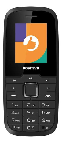 Celular Do Idoso Positivo P26 32mb Câmera Vga Preto