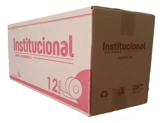 Papel Higiénico Jr. Institucional 12 Rollos 