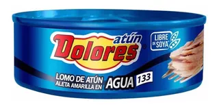 Caja Atún Dolores En Agua 36 Latas De 133g C/u