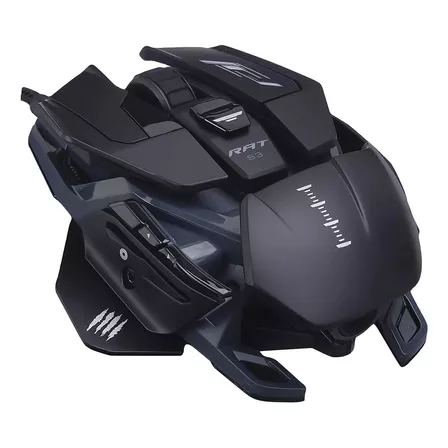 Rato Ótico Mad Catz R.a.t. Pro S3, Gamer, 7200 Dpi, Negro