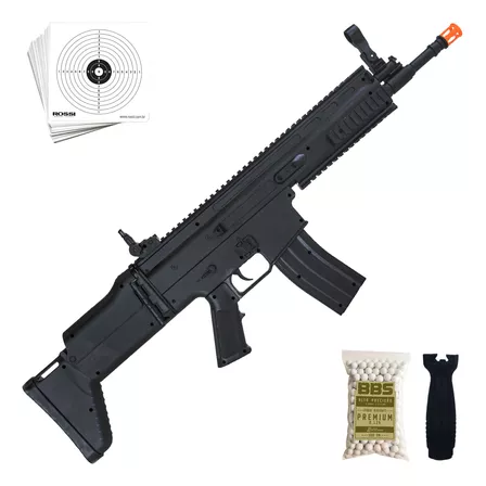 Fuzil De Airsoft Vg Scar L-8902a Vigor Mola Spring Cal. 6mm