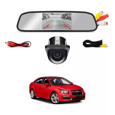 Retrovisor Com Câmera De Ré Chevrolet Cruze 2015 2016