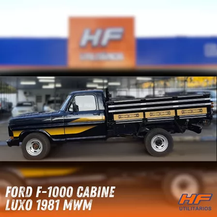  Ford F-1000 Ano 1981