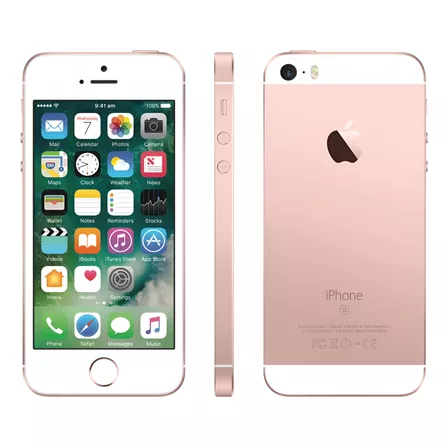iPhone SE 128 Gb Ouro Rosa Excelente