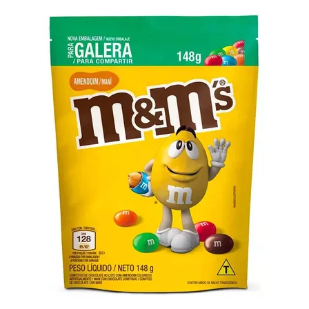 Chocolate com Amendoim M&M's 148g